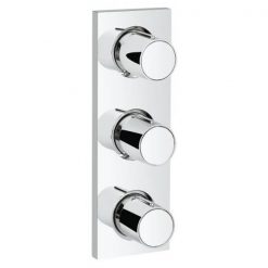 MẶT ĐIỀU KHIỂN 3 NÚM VẶN GROHE 27625000