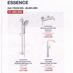BỘ KM GROHE ESSENCE E01
