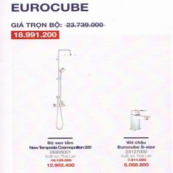 BỘ KM GROHE EUROCUBE EU01