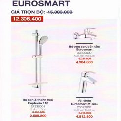 BỘ KM GROHE EUROSMART EURO02