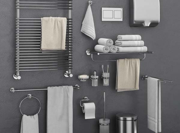 Giới thiệu sự đang dạng của phụ kiện và vật dụng grohe