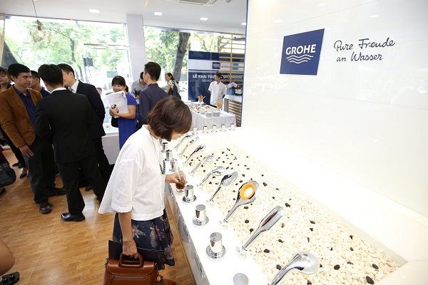 Trải nghiệm mua sắm tại Grohe Showroom