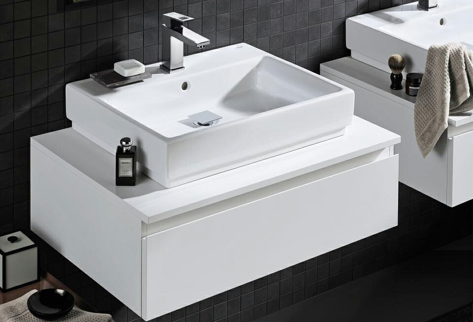 Sự hài hòa trong việc kết hợp vòi rửa mặt Grohe với phòng tắm